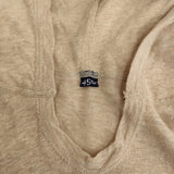 45R/45rpm トップ糸超ガーゼの908フーディ 定価25300円 2 パーカー ベージュ レディース フォーティーファイブアールピーエム【中古】5-0513M♪