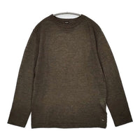 45R/45rpm ウール天竺のニットTシャツ 定価25300円 セーター ニット カーキ レディース フォーティーファイブアールピーエム【中古】5-0913T∞