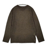 45R/45rpm ウール天竺のニットTシャツ 定価25300円 セーター ニット カーキ レディース フォーティーファイブアールピーエム【中古】5-0913T∞