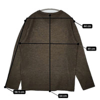 45R/45rpm ウール天竺のニットTシャツ 定価25300円 セーター ニット カーキ レディース フォーティーファイブアールピーエム【中古】5-0913T∞
