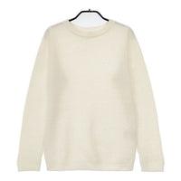 45R/45rpm カシミヤワッフルT-SHIRT サイズ3 定価37400円 セーター ニット アイボリー レディース フォーティーファイブアールピーエム【中古】5-0913T∞