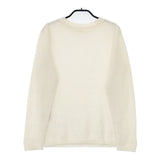 45R/45rpm カシミヤワッフルT-SHIRT サイズ3 定価37400円 セーター ニット アイボリー レディース フォーティーファイブアールピーエム【中古】5-0913T∞