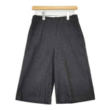MARGARET HOWELL/FOX BROTHERS 578-6244003 ウール ショートパンツ ハーフパンツ ショーツ グレー レディース マーガレットハウエル/フォックスブラザーズ【中古】5-0913T∞