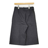 MARGARET HOWELL/FOX BROTHERS 578-6244003 ウール ショートパンツ ハーフパンツ ショーツ グレー レディース マーガレットハウエル/フォックスブラザーズ【中古】5-0913T∞