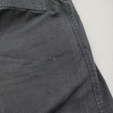 MHL. WASHED COMPACT COTTON TROUSERS 595-2143502 定価28600円 サイズ2 パンツ 22SS ブラック レディース エムエイチエル【中古】5-0513M♪