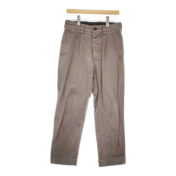 MARGARET HOWELL 579-3140002 DRY COMPACT COTTON サイズS パンツ 23SS グレー メンズ マーガレットハウエル【中古】5-0422M♪