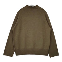 MHL. 595-0263505 FELTED ROUGH WOOL セーター ニット 20AW カーキ レディース エムエイチエル【中古】5-0913T∞