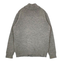 MHL. 579-260055 ウール ハイネック サイズM セーター ニット グレー メンズ エムエイチエル【中古】5-0928T△