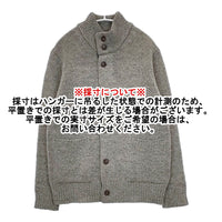 MHL. 579-260055 ウール ハイネック サイズM セーター ニット グレー メンズ エムエイチエル【中古】5-0928T△