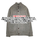 MHL. 579-260055 ウール ハイネック サイズM セーター ニット グレー メンズ エムエイチエル【中古】5-0928T△