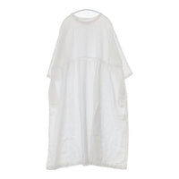 JOURNAL STANDARD LUXE リネン 七分袖 ワンピース ホワイト レディース ジャーナルスタンダード ラックス【中古】5-0816M∞
