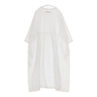 JOURNAL STANDARD LUXE リネン 七分袖 ワンピース ホワイト レディース ジャーナルスタンダード ラックス【中古】5-0816M∞