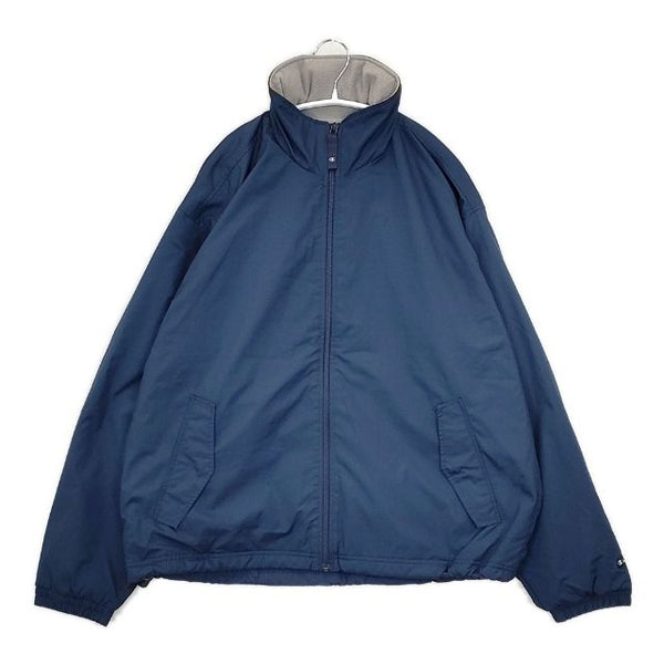 Champion ゴールドウィン CJ1973 ポリエステル 裏起毛 ジャケット ブルゾン ネイビー メンズ チャンピオン【中古】5-0917T∞