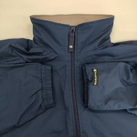 Champion ゴールドウィン CJ1973 ポリエステル 裏起毛 ジャケット ブルゾン ネイビー メンズ チャンピオン【中古】5-0917T∞
