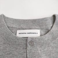 extreme cashmere zoe ニット N348 定価51700円 プルオーバークルーネックニット 24AW グレー レディース エクストリームカシミヤ【中古】5-0315T♪