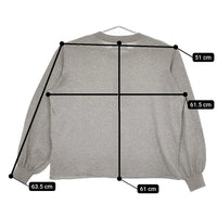 extreme cashmere zoe ニット N348 定価51700円 プルオーバークルーネックニット 24AW グレー レディース エクストリームカシミヤ【中古】5-0315T♪
