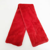 Ray Beams フェイクファーティペット マフラー レッド レディース レイビームス【中古】5-1016T◎