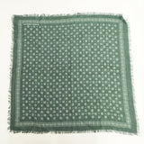 MOISMONT モワモン ウール インド製 スカーフ グリーン レディース【中古】5-1016T◎