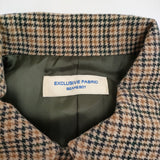 BEAMS BOY ガンクラブチェックコート 定価26800円 13-19-0080-803 コート 24AW ベージュ レディース ビームスボーイ【中古】5-0315T♪