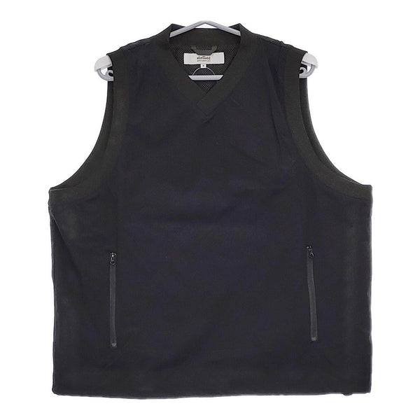 WILD THINGS UP VEST BLACK サイズM WTL24021AD 定価11550円 プルオーバー ベスト ブラック レディース ワイルドシングス【中古】5-0513M♪