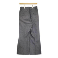 BEAMS BOY ヘリンボーンツイルスラックス サイズ1 定価18480円 パンツ 24AW チャコールグレー レディース ビームスボーイ【中古】5-0315T♪