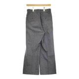 BEAMS BOY ヘリンボーンツイルスラックス サイズ1 定価18480円 パンツ 24AW チャコールグレー レディース ビームスボーイ【中古】5-0315T♪