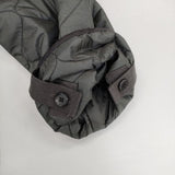 BEAMS BOY リップストップ サーモライト 2トーン ライナー 定価17600円 ナイロン 中綿 ジャケット 21AW チャコールグレー レディース ビームスボーイ【中古】5-0913T∞