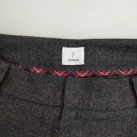 McGregor F.McGREGOR ウール混 パンツ チャコールグレー レディース マックレガー【中古】5-0913T∞