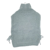 nest Robe 未使用 01234-1002 ペルーニットポップコーンケーブルベスト 定価26400円 ベスト ライトブルー レディース ネストローブ【中古】5-1101T∞