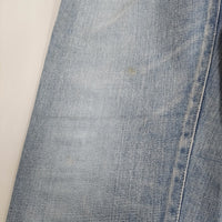 mina perhonen ma4115 always ダメージ加工 サイズ34 デニムパンツ ライトブルー レディース ミナペルホネン【中古】5-0511G♪