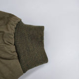 R&D.M.Co- キルティングロングコート サイズS コットン 中綿 コート カーキ レディース オールドマンズテーラー【中古】5-1101T∞