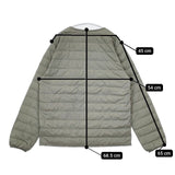 mont-bell/B:MING by BEAMS スペリオダウン ライナー EX800 ダウンジャケット グレー メンズ モンベル/ビーミングバイビームス【中古】5-1015T∞