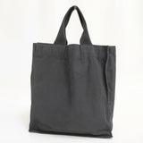 LABOUR AND WAIT レイバーアンドウェイト ロゴ コットン トートバッグ ブラック レディース【中古】5-0813G◎