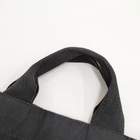 LABOUR AND WAIT レイバーアンドウェイト ロゴ コットン トートバッグ ブラック レディース【中古】5-0813G◎