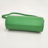 A.P.C. ハーフムーン ミニ ショルダーバッグ グリーン レディース アーペーセー【中古】5-0813G◎