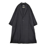 THE RERACS ライトメルトンオーバーチェスターコート 20FW-RECT-259L チェスターコート ブラック レディース ザリラクス【中古】5-1101T∞