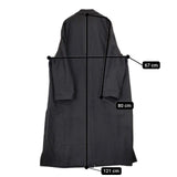 THE RERACS ライトメルトンオーバーチェスターコート 20FW-RECT-259L チェスターコート ブラック レディース ザリラクス【中古】5-1101T∞