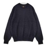 BATONER モヘア モヘヤ BN-23FW-052 セーター ニット 23AW ネイビー レディース バトナー【中古】5-1101T∞