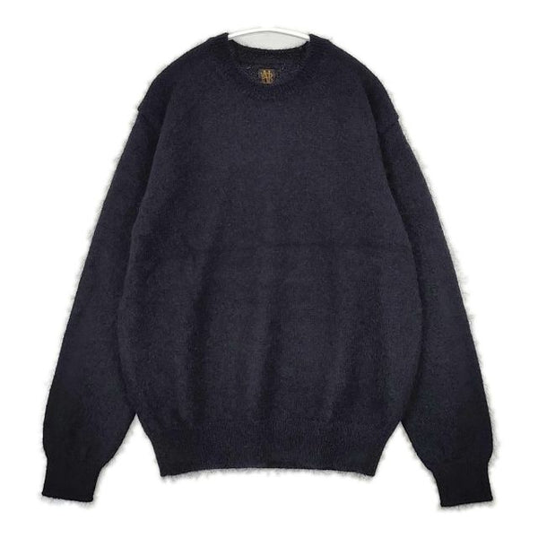 BATONER モヘア モヘヤ BN-23FW-052 セーター ニット 23AW ネイビー レディース バトナー【中古】5-1101T∞