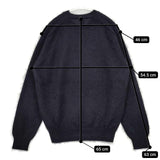 BATONER モヘア モヘヤ BN-23FW-052 セーター ニット 23AW ネイビー レディース バトナー【中古】5-1101T∞