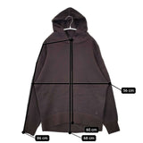 DRESSTERIOR カシミヤタッチ裏毛フーディ 定価19800円 085-13060 D刺繍 パーカー ブラウン レディース ドレステリア【中古】5-1015T∞