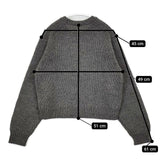 YLEVE アルパカ混 168-3260135 セーター ニット グレー レディース イレーヴ【中古】5-1101T∞