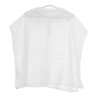 nest Robe/UpcycleLino 近江晒し襟付きプルオーバー 01242-1132 ブラウス シャツ ホワイト レディース ネストローブ/アップサイクルリノ【中古】5-0604S∞