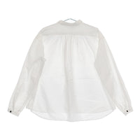 CLOLI クロリ コットンギャザーシャツ CL-S0031-324 サイズ2 定価35200円 長袖シャツ 24AW ホワイト レディース【中古】5-0401M♪