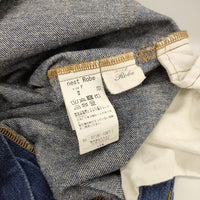 nest Robe 01191-1087-1 コットンリネンデニムタックテーパード デニムパンツ ブルー レディース ネストローブ【中古】5-0428G∞