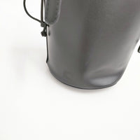 RODE SKO 花柄巾着内袋付き ショルダーバッグ ブラック レディース ロデスコ【中古】5-0813G◎