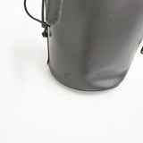 RODE SKO 花柄巾着内袋付き ショルダーバッグ ブラック レディース ロデスコ【中古】5-0813G◎