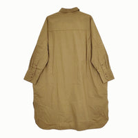 veritecoeur ST-106 ロングシャツ 定価24200円 ワンピース ベージュ レディース ヴェリテクール【中古】5-0511M♪