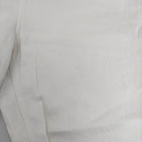 MHL. 595-3143501 WORN LINEN COTTON DRILL パンツ 23SS オフホワイト レディース エムエイチエル【中古】5-1015G∞