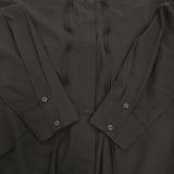 KURASHI&Trips ずっと愛せる大人のブラック とろみ素材のピンタックブラウス クラシアンドトリップス/北欧、暮らしの道具店【中古】5-0513M♪